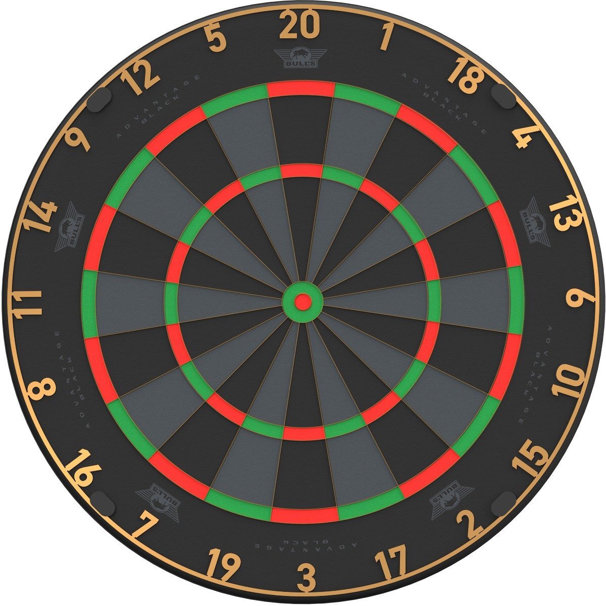 Bull's Advantage Black Dartboard