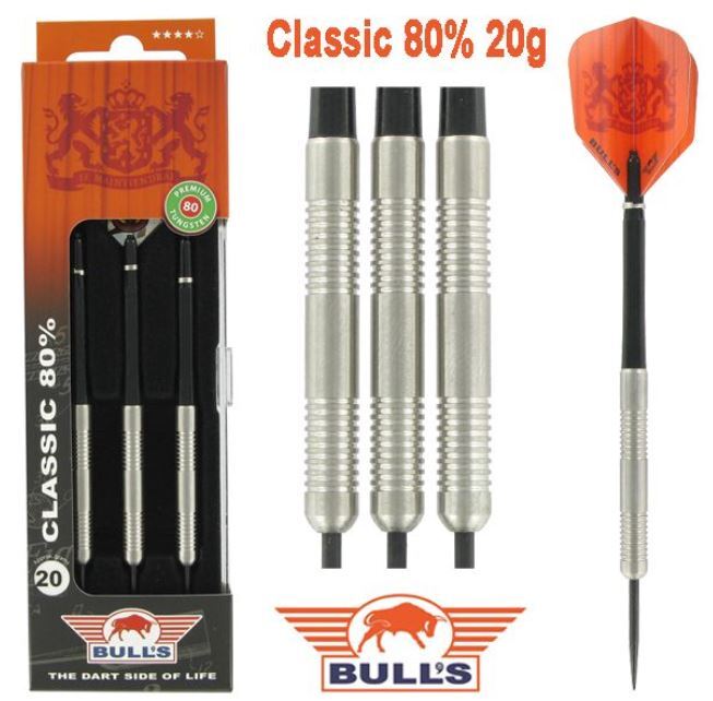 Bull's Classic 80% Steeltip