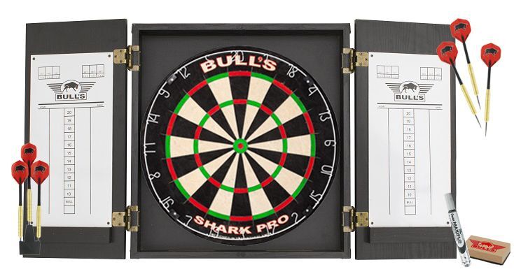 Bull's Classic Cabinet Pro Set - Cabinet-Board-Darts