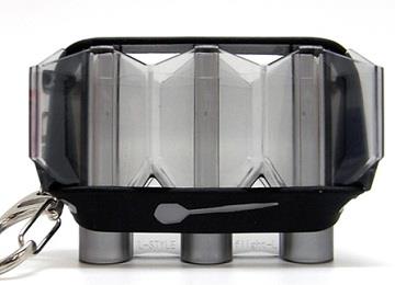 L-Style Krystal Flight Case Clear Black
