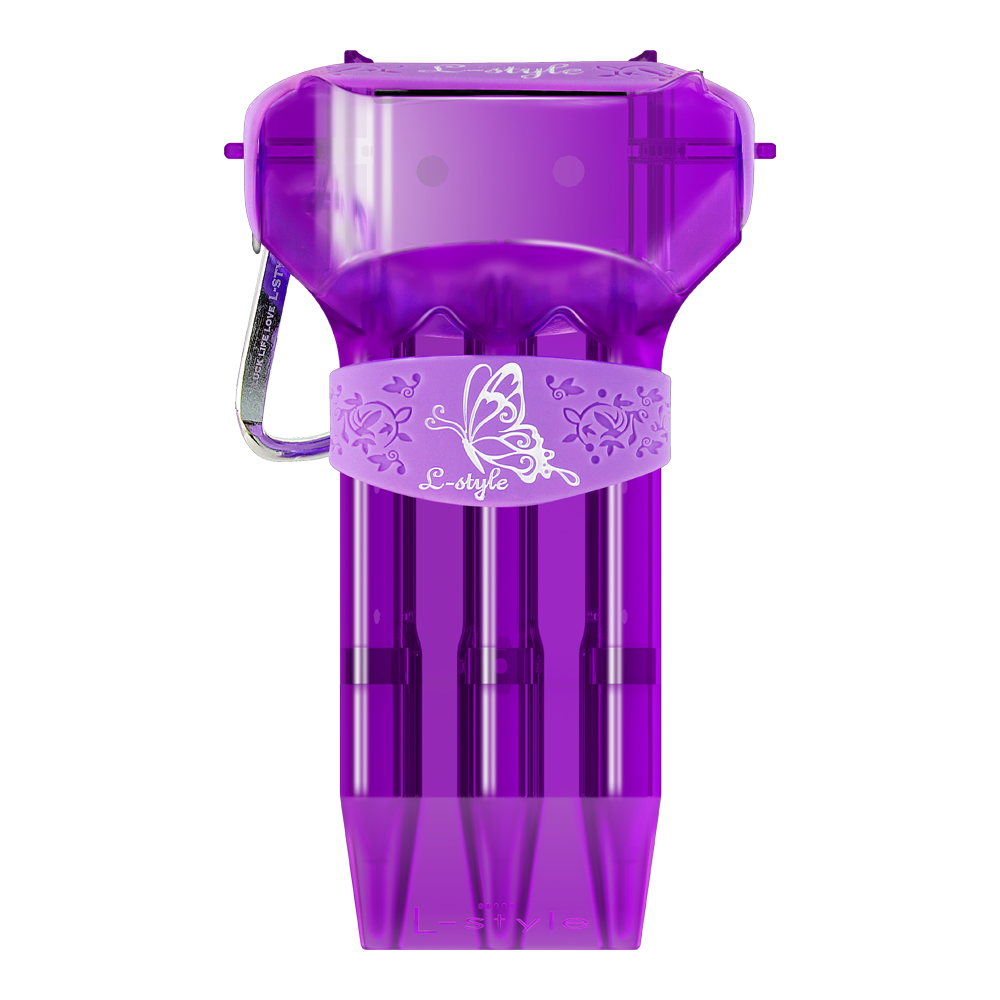 L-Style Krystal One Dart Case Purple