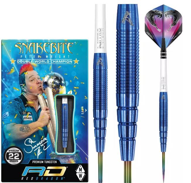 Red Dragon Peter Wright PL15 Blue 22GR