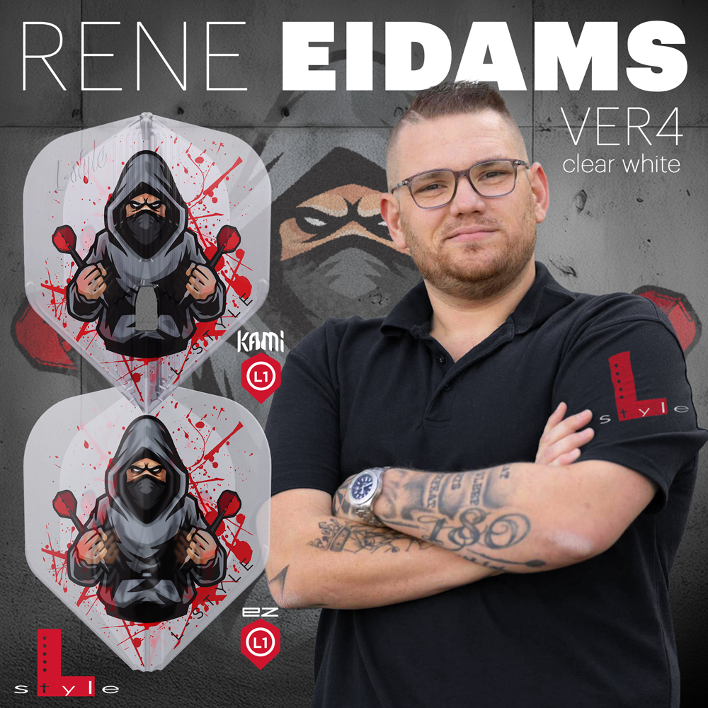 L-Style Signature Champagne Flight: L1EZ Standard Rene Eidams v4 clear white