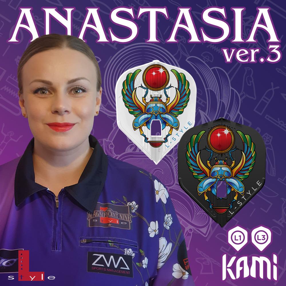 L-Style Signature Champagne Flight: L3PRO KAMI Shape Anastasia Dob. v3 white