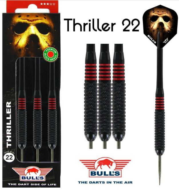 Bull's Thriller Black Brass Steeltip