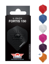 Bull's Bull's Fortis 150 No.2 Flights | 5-Pack white