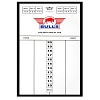 Bull's Styreen Scoreboard Basic 45x30